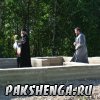 д. Пакшеньга 31 августа приезд Владыки Василия для освящения фундамента строящегося храма в честь св. блаж. Матроны Московской.